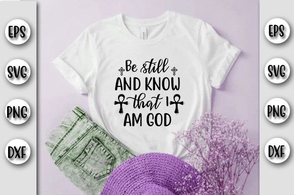 Christian Jesus SVG Be Still