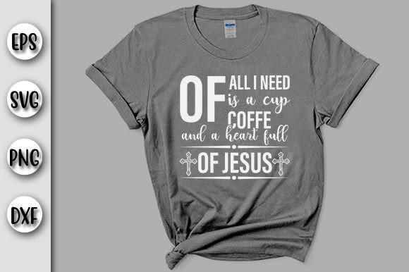 Christian Jesus T-Shirt Design All I
