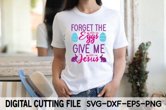 Forget the Eggs Give Me Jesus Svg Font