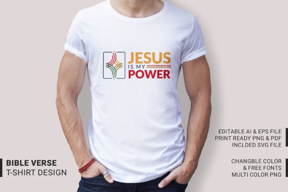 Jesus is My Super Power T-shirt: A Unique Expression of Faith and Inspiration