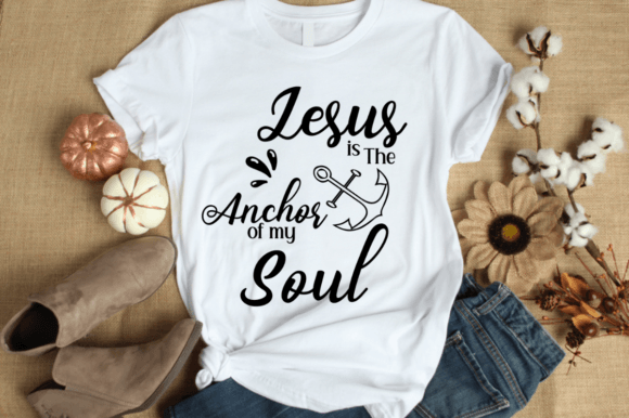 Jesus is the Anchor SVG: A Symbol of Faith and Stability