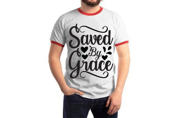 Jesus SVG Design: A Visual Breakdown of Saved by Grace