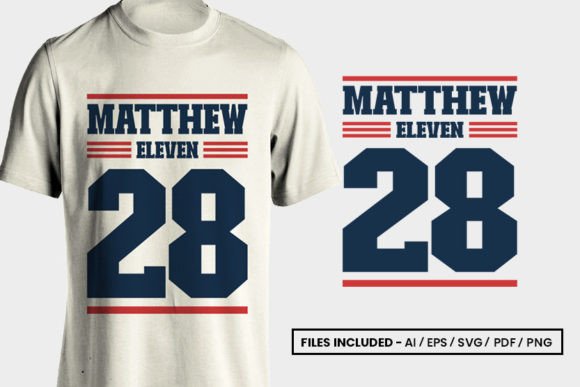 Matthew 11:28 - Christian Design