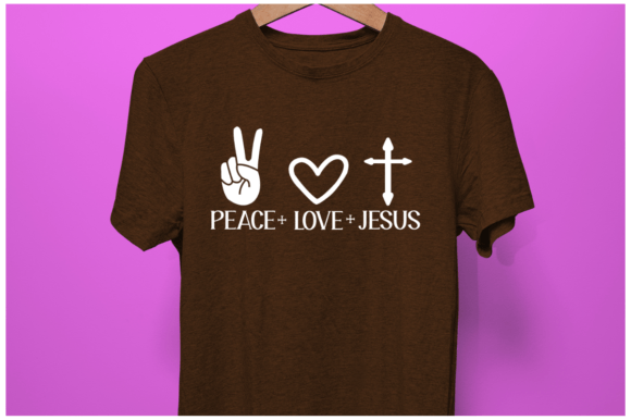 Peace-Love-Jesus.-SVG: A Timeless Design for All