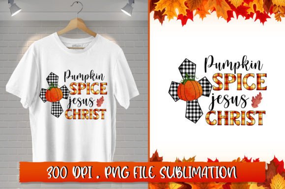 Pumpkin Spice and Jesus Christ PNG: A Unique Digital Asset for Creative Workflows