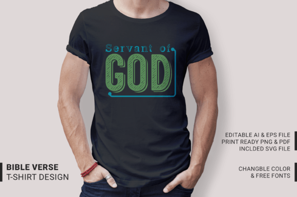 Servant of God Christian Typography: A Unique Expression of Faith